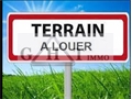 Terrain à la location
